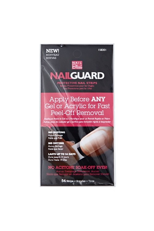 Dashing Diva - NailGuard - Protective Nail Strips - 3 Sheet (54 Strips)